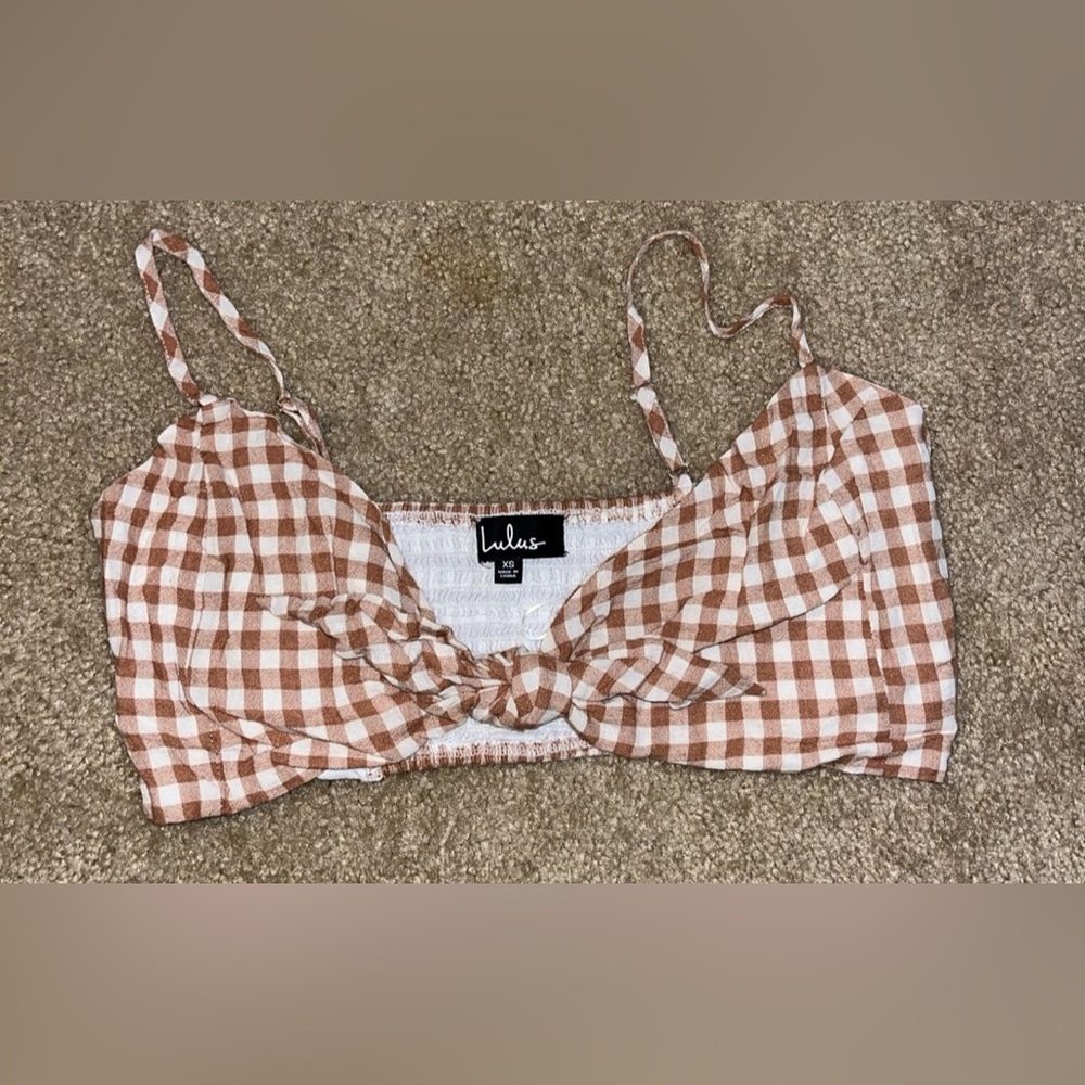 Tie Front Top